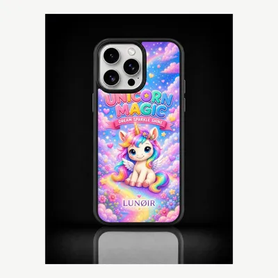 Obrázok produktu pre Puzdro na iPhone 15 Pro Max, ochranné puzdro s motívom – značka LUNØIR ©