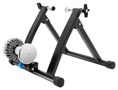 Imagen del producto de Entrenador de bicicleta estático, compatible con diferentes bicicletas, funcionamiento silencioso, color
