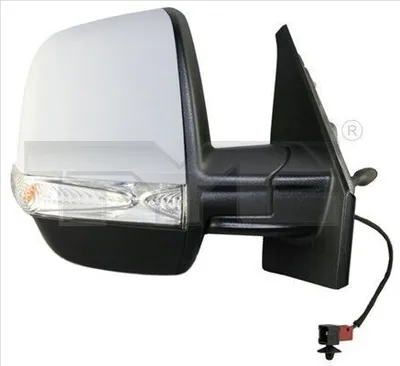 Produktbild von TYC 325-0146 Außenspiegel Seitenspiegel Links für FIAT DOBLO Kasten/Kombi (263) Konvex Grundiert