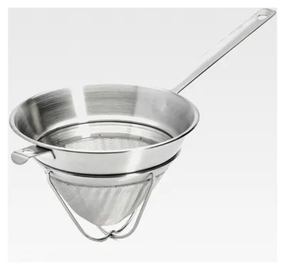 Produktbild von Haarsieb aus Edelstahl 20 cm, Silber