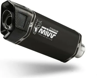 Produktbild von MIVV Sr-1 Schwarzes Racing Slip-On-Auspuffsystem aus Titan für APRILIA RSV4