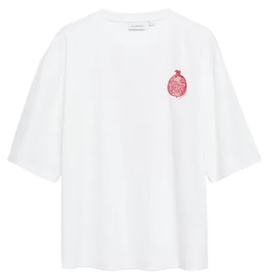 Produktbild von T-Shirt 01D4 WHITE Größe L