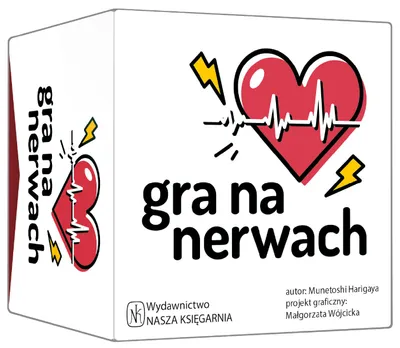 Zdjęcie produktu dla Gra na nerwach - Munetoshi Harigaya