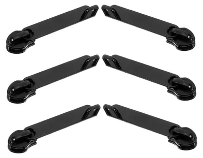 Produktbild von 6 Stück Hochleistungs-Reißverschlussschieber für Gepäck und Jacken – Universelles Reparaturset