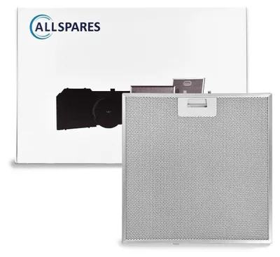 Produktbild von AllSpares Metallfilter für Dunstabzugshauben geeignet für   481248058144, C00345798 (320x320x10mm)