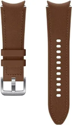 Produktbild von Samsung Hybrid Leather Band 20mm M/L - Camel