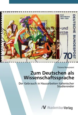 Produktbild von Zum Deutschen als Wissenschaftssprache