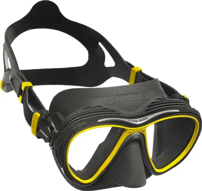Produktbild von Cressi Quantum Tauchmaske Schwarz Schwarz One Size
