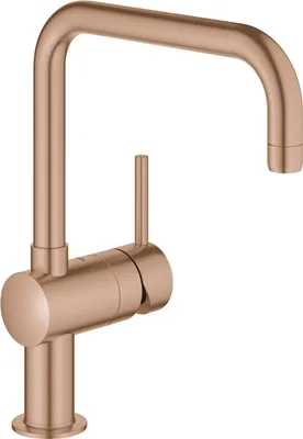 Immagine prodotto di GROHE Minta Mitigeur monocommandé pour évier, saillie 223mm, bec en U, orientable, 32488DL0, 32488DL0