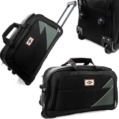Produktbild von RGL SL XL 26" Trolley Reisetasche auf Rollen Ausziehbarer Griff Duffel Grösse: XL 26" Farbe: Schwarz