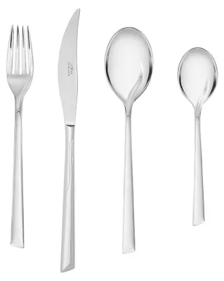 Besteckset für 6 Personen, 24-teilig, Edelstahl, spülmaschinengeeignet