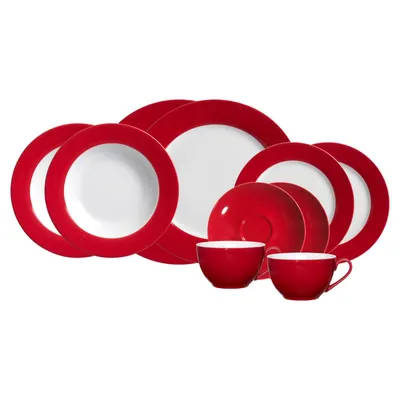 Produktbild von Ritzenhoff & Breker DOPPIO Rot Starterservice 10-teilig