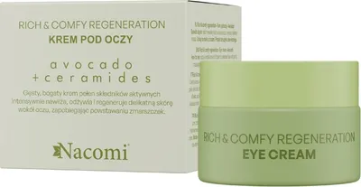 Produktbild von NACOMI Rich&comfy regeneration - AVOCADO Augencreme 15 ml