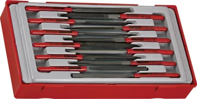 Image de Tengtools 128430105 Set De Limes Aiguille Ttnf12 12 Pcs