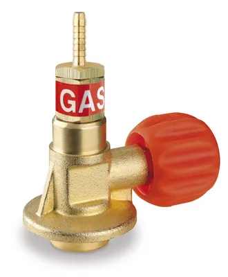 Produktbild von Kemper 506 Druckminderer für Gaskartuschen – Edelstahl-Ventil mit 7/16" Anschluss | Werkzeuglose Montage