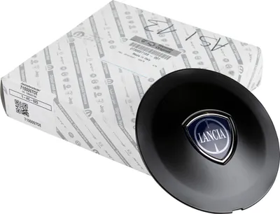 Produktbild von Original Lancia Nabendeckel Felgendeckel Matt Schwarz Delta 2011-2014 735557169