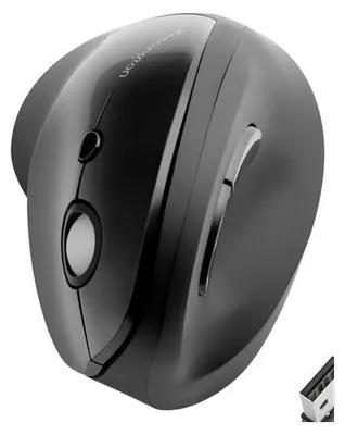 Produktbild von Kensington Pro Fit Ergo Vertikale kabellose Maus, RF Wireless, Schwarz