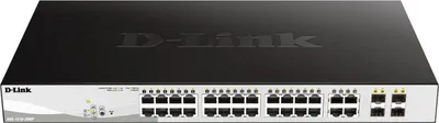 Produktbild von D-Link DGS-1210-28MP 28Port Switch Layer2 PoE+ Gigabit Smart Managed
