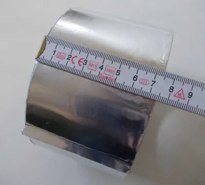 Obrázok produktu pre Hliníková lepiaca páska 7,5 cm široká 45 m
