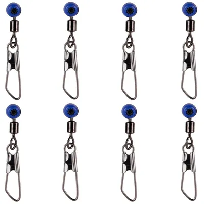 Produktbild von Cresta Feeder Swivels Safe-Bead - 8 Angelwirbel, Größe:14