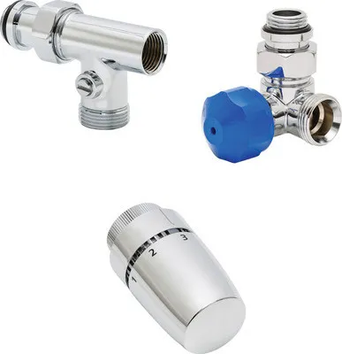 Produktbild von SCHULTE Thermostatventil-Set Mischbetrieb Version links 1/2 chrom 7060002-5"
