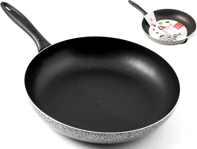 Immagine prodotto di Padella in alluminio, con rivestimento antiaderente, diametro 34 cm, per la cucina