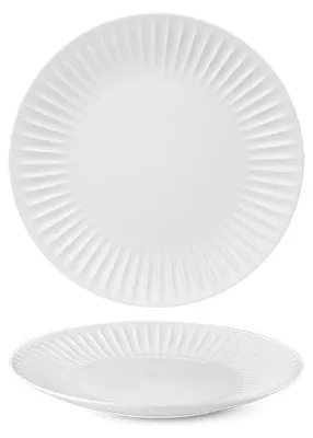Produktbild von Flacher Teller, weiß, Ribby, 27 cm, Porzellan, G. Benedikt