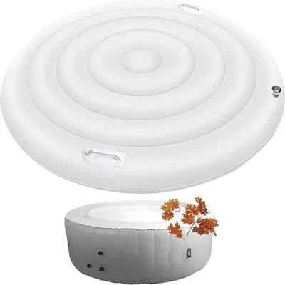 Produktbild von Famanu Hot Tub Abdeckung 145 cm - Winddicht und Regenbeständig