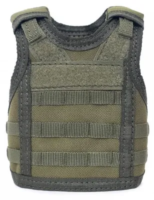 Image de Gilet porte-bouteilles pour bouteilles de 350 à 550 ml, réglable