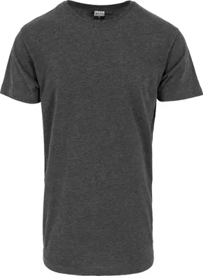 Obrázek produktu pro Pánské tričko Urban Classics Shaped Long Tee charcoal - XS