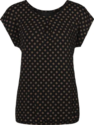 Produktbild von LASCANA Kurzarmshirt schwarz Größe 32/34