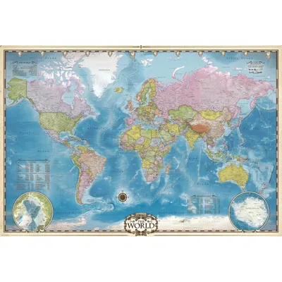 Zdjęcie produktu dla Eurographics Map of the World 2000pcs, 2000 szt., Mapy