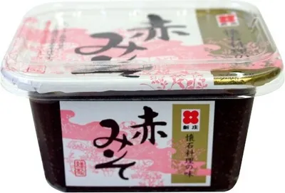 Produktbild von [ 300g ] SHINJYO MISO Suppen-Paste, DUNKEL [ Aka Shiro Miso ] Miso Suppe / Japan