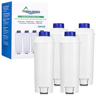 Productafbeelding van Waterfilter, 4 stuks, vervanging voor DeLonghi DLSC002 volautomatische koffiemachines