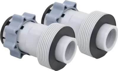 Image de Adaptateurs de tuyaux de piscine Type B 2 pcs