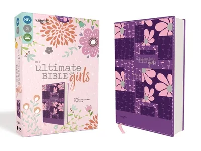 Zdjęcie produktu dla Niv, Ultimate Bible for Girls, Faithgirlz Edition, Leathersoft, Purple