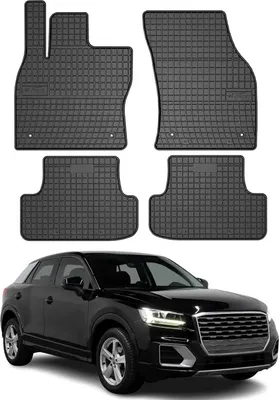 Produktbild von 2017-2025 Audi Q2 Fußmatten Gummi Schwarz 4 tlg