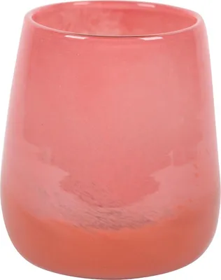 Produktbild von Rasteli Vase Glas Rot D 18,6 cm H 21,3 cm