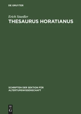 Produktbild von Thesaurus Horatianus