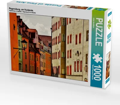 Produktbild von Calvendo Regensburg, am Haidplatz. 1000 Teile Puzzle quer 640x480mm, Heußlein Jutta; 7425490