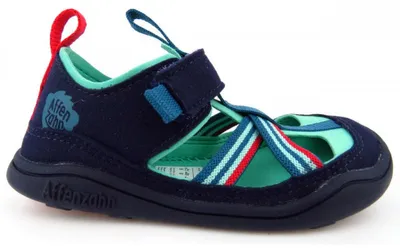 Produktbild von Affenzahn Vegan Breezy Octopus Sandale Blau in Gr. 23