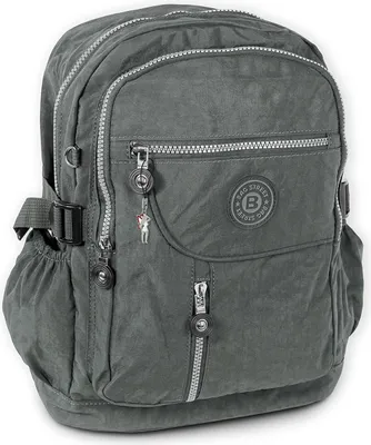 Obrázok produktu pre Taška Street nylonový batoh športová taška sivá 30x18x38 OTJ604K
