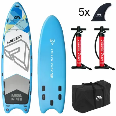 Zdjęcie produktu dla Aqua Marina Mega, Nadmuchiwany kajak, 1 os., 650 kg, Wielobarwny, 1520 mm, 5500 mm