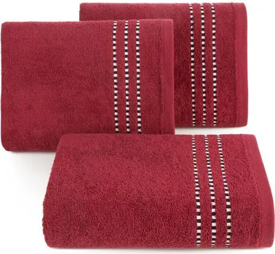 Obrázek produktu pro Eurofirany 381725, Červená, Vzorovaný, Bavlna, Polyester, 30 x 50 cm, 75 g