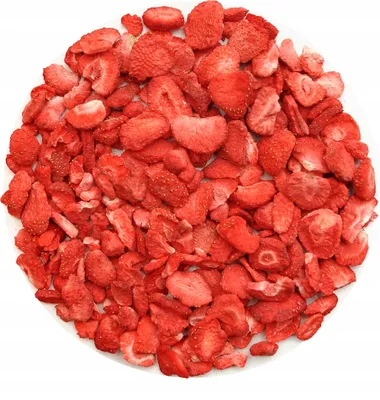 Produktbild von Erdbeerscheiben gefriergetrocknete köstliche Früchte - 100g