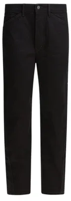 Image de Lemaire jean Twisted femme noir coton coupe relaxed - 40