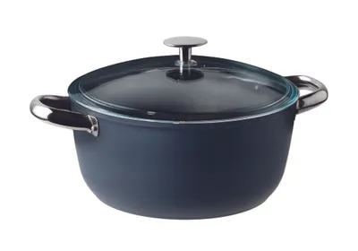 Imagen del producto de Midnight Blue Silver Sambonet Fleischtopf 20 cm mD Aluminium 51077-70