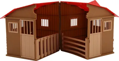 Image de Jeu d'accessoires de ferme pour enfants Simulation de mini-modèle de scène de ferme