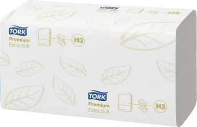 Produktbild von Tork Papierhandtuch Premium 100278 2lagig weiß 3.000 Bl./Pack.