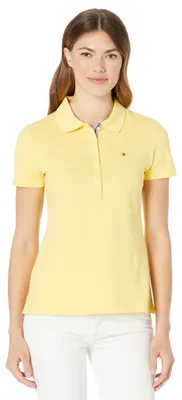 Produktbild von Tommy Hilfiger Damen Polo-T-Shirt, Vivid Snapdragon, Klein